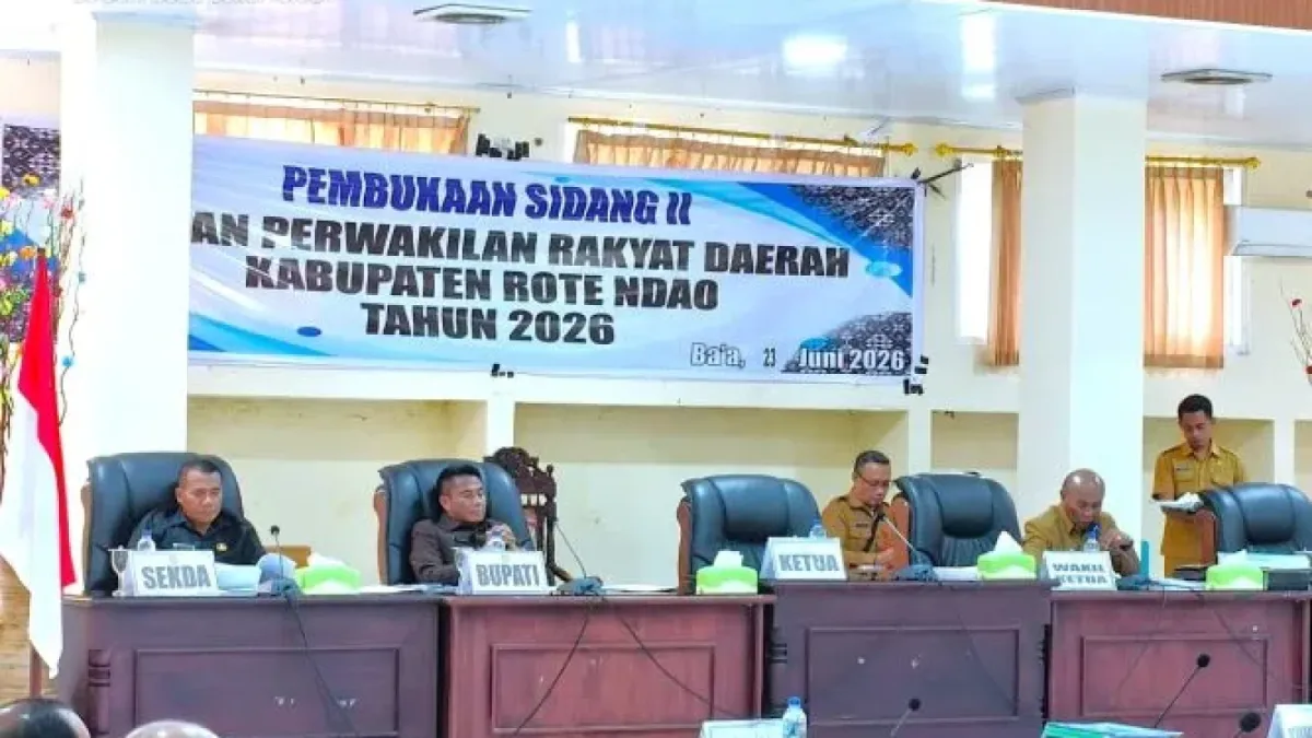 Sinergi Pemkab dan DPRD Rote Ndao Bahas Ranperda Pertanggungjawaban APBD 2025